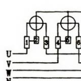 三相四線電表接線方法