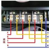 威勝DTSD341-MD3電表電流10（40）A的直通式怎么接線？